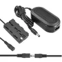 Adaptador Dummy Com Acoplador, Np-f550, F570, Para Filmadoras, Monitores E Iluminadores, Bivolt