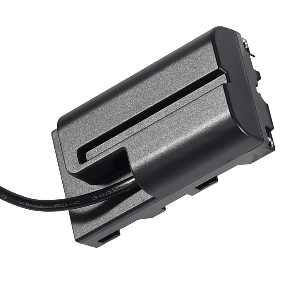 Adaptador Dummy Com Acoplador, Np-f550, F570, Para Filmadoras, Monitores E Iluminadores, Bivolt