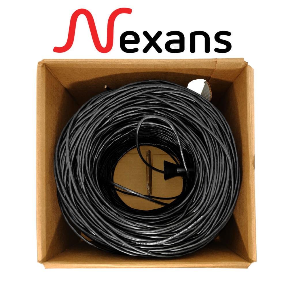 Cabo De Rede Cat 5 C/ 305 Metros - Nexans Essential | KaBuM!