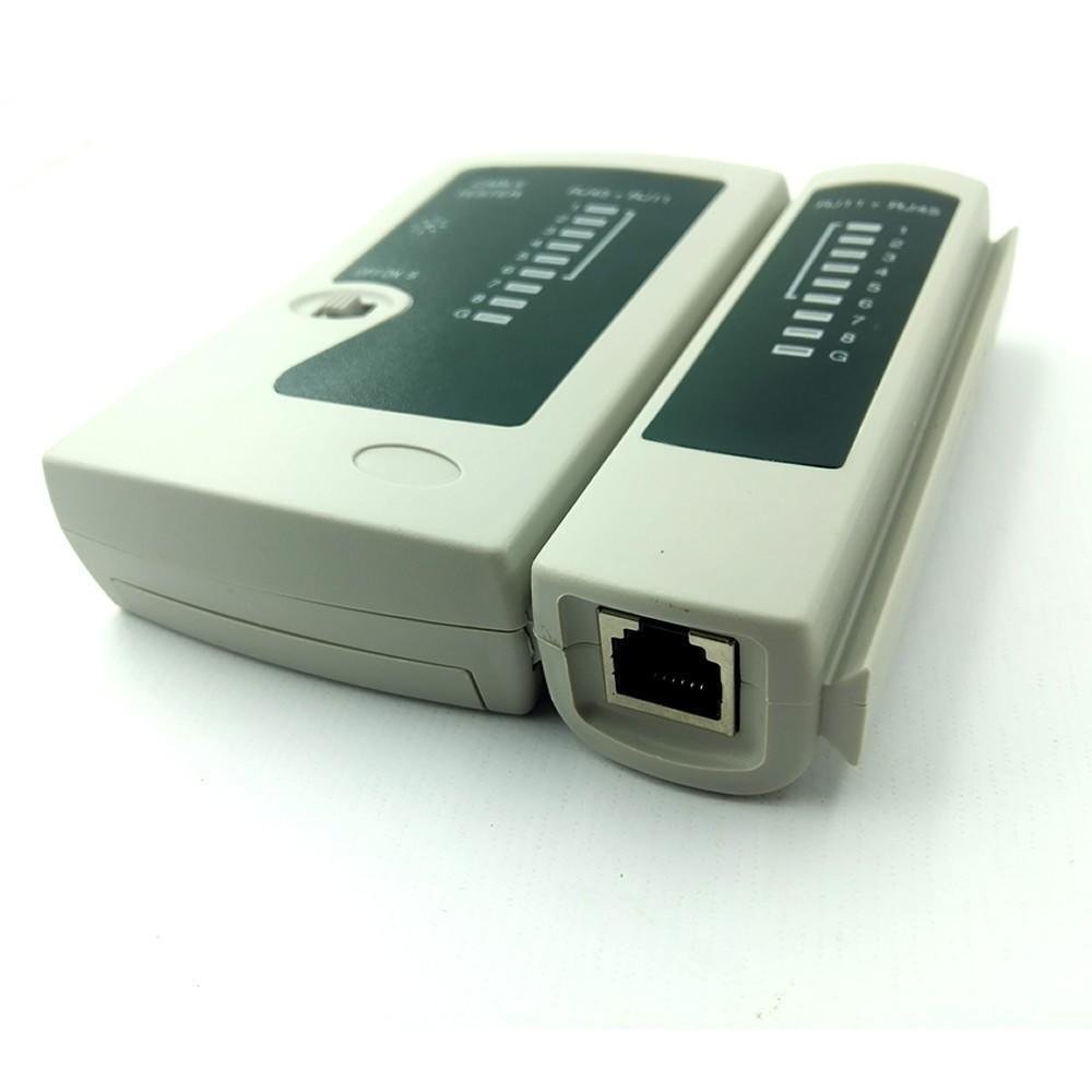 Imagem 3 de 4 do produto Testador Cabo De Rede Lan Rj45 Rj11- Profissional