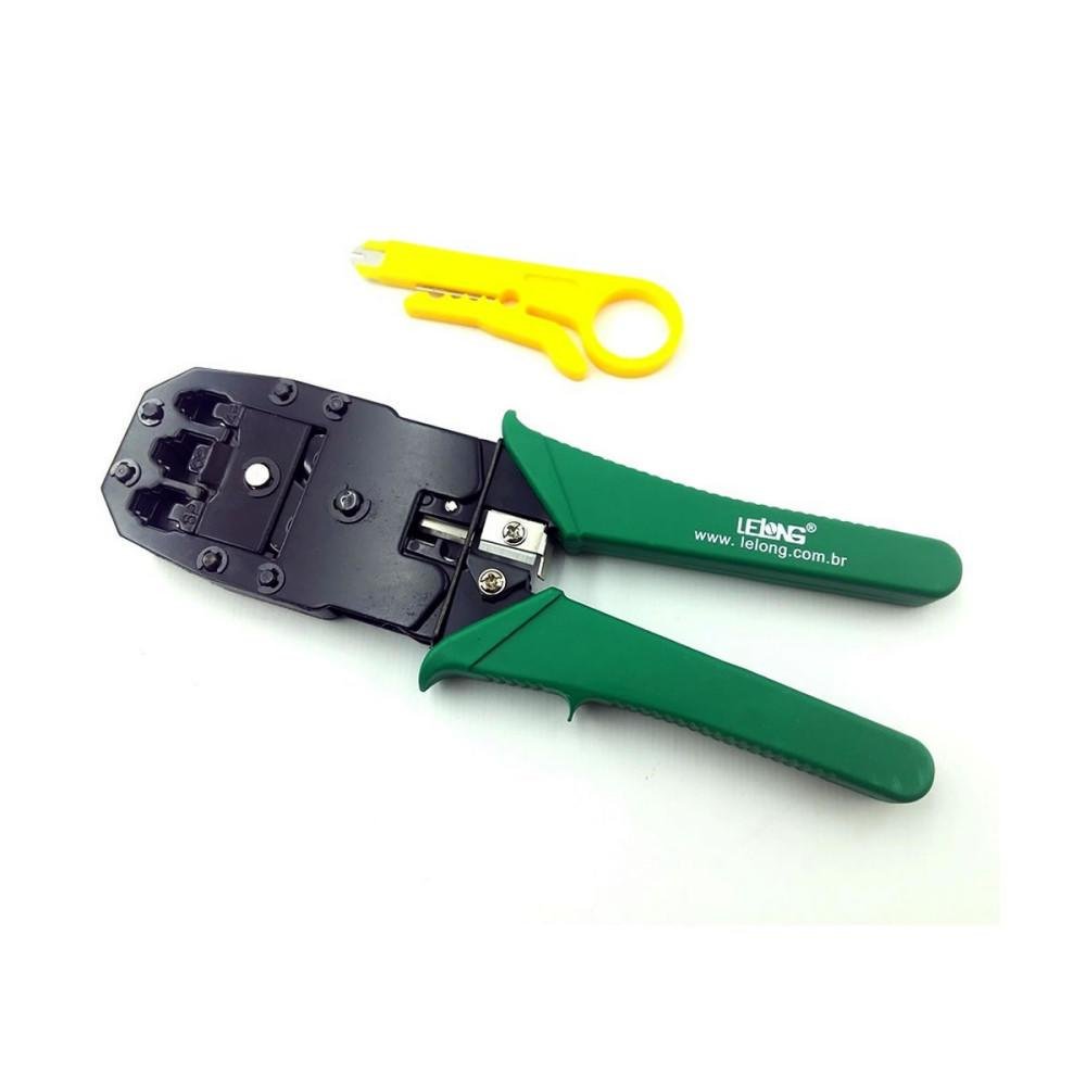 Imagem 3 de 4 do produto Kit Cabo De Rede Nexans 40 Metros, Alicate, Testador, 10xrj45, Cat5e