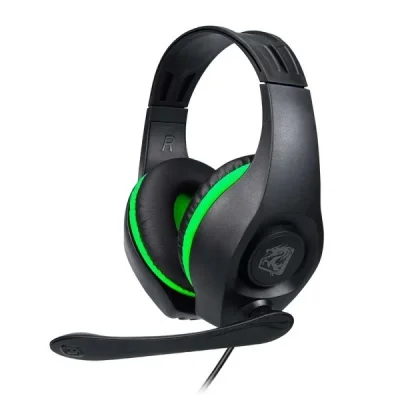 Headset Gamer Elg Orochi P3 Preto/verde 1.8m - Hgoi2.