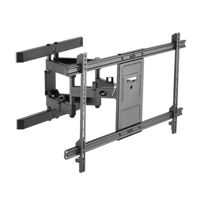 Suporte Multiarticulado de Parede para TV e Monitor de 50" a 90", Com Organizador de Cabos, Suporte Até 60kg, Preto, A02V8N, ELG