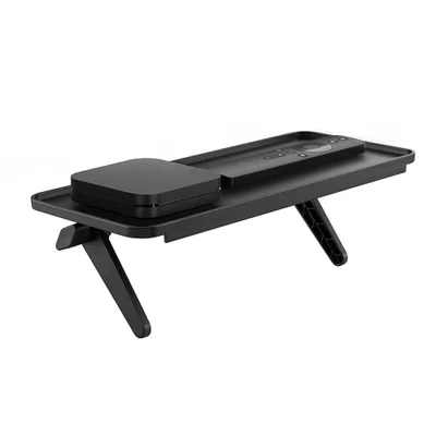 Suporte Tipo Prateleira Para Tv, Suporte Até 6kg, Para Conversor, Alexa, Caixa De Som, Acessórios, Preto, Ace08d, Elg