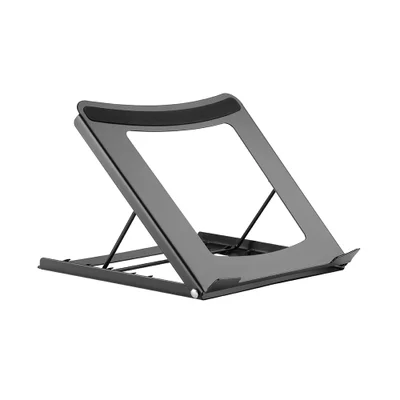 Suporte De Mesa Elg para Notebook, 10" a 15", 5 Níveis De Altura Ajustável, Preto - Lap01