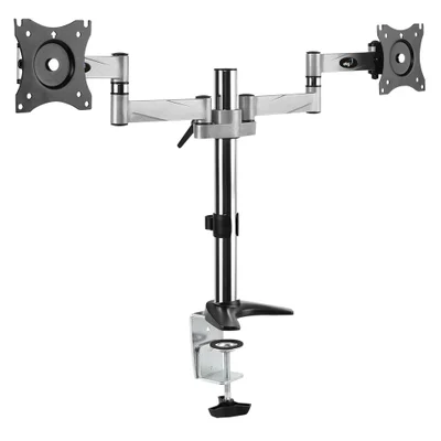 Suporte Elg Articulado De Mesa Para 2 Monitores De 15" A 27" - F50d2.