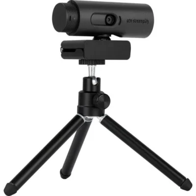 Webcam Full HD 1080P, 60fps, Cam Preta, Streamplify