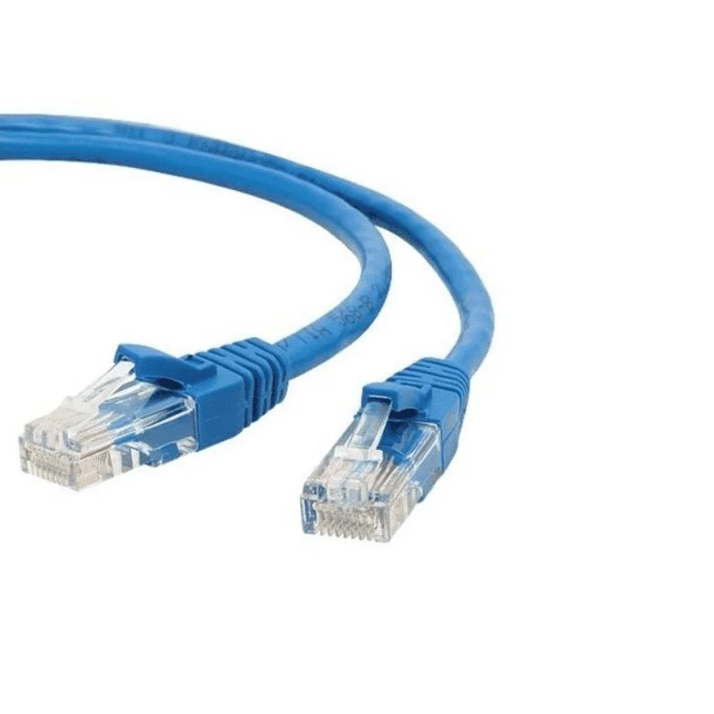 Imagem 3 de 3 do produto Cabo De Rede Patch Cord Cat5e Utp 1 Metro 5  018-1071 Azul.
