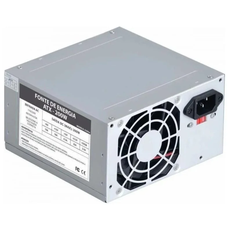 Fonte VKOEM ATX, 200W