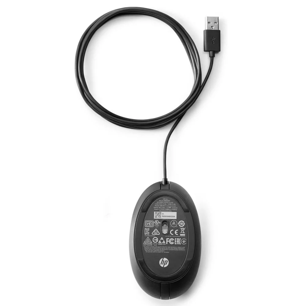 Imagem 2 de 5 do produto Mouse USB, HP, Wired, 320M