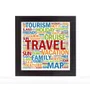 Quadro Cofre Porta Moedas Quadrado - Travel 822.