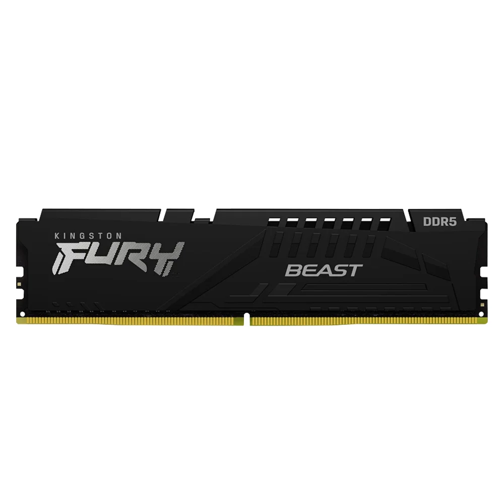 メモリー Kingston FURY Beast DDR5 16GBx2 6000MHz Memória Kingston Fury Beast 16GB 1x16GB DDR5
