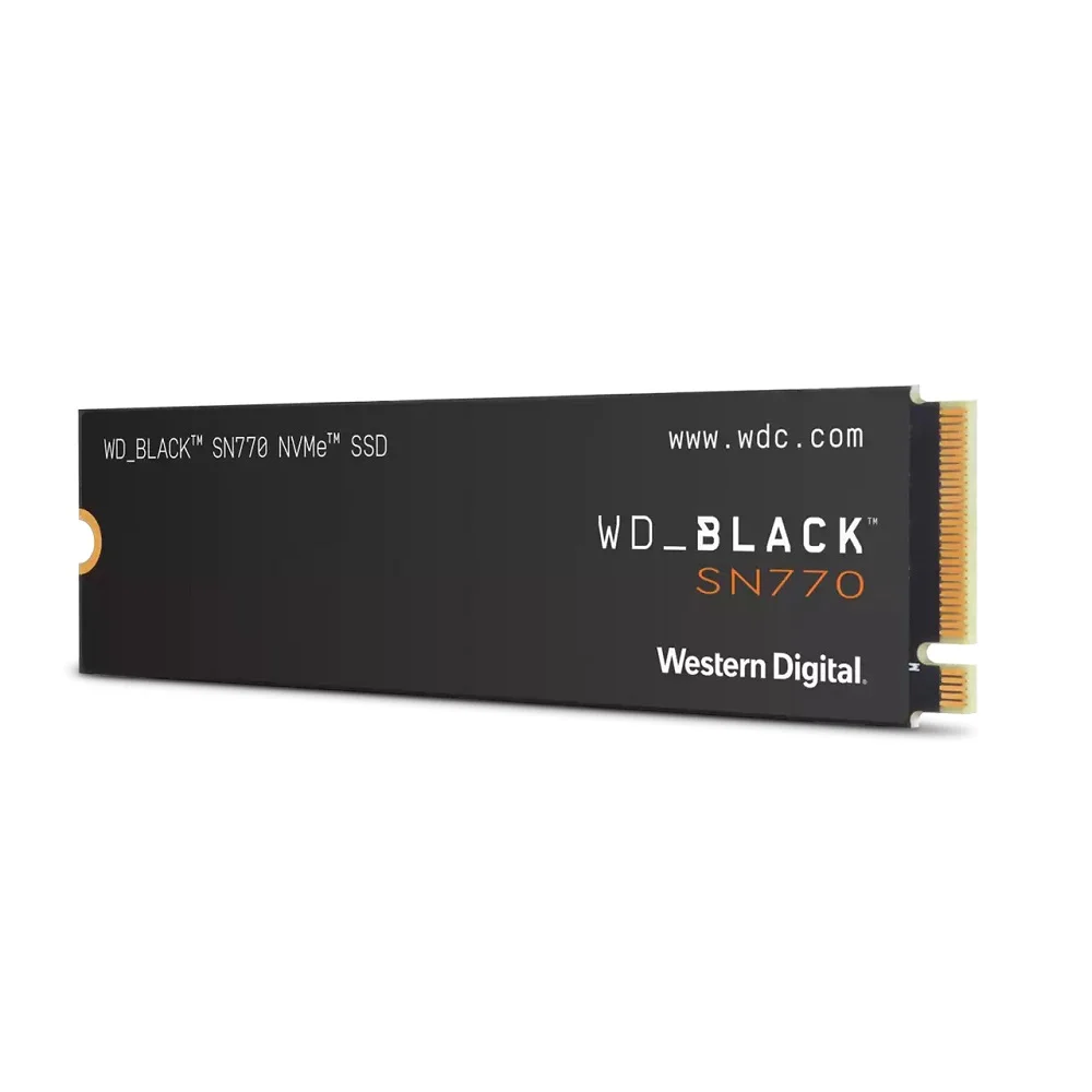 Imagem 5 de 5 do produto SSD WD Black SN770 500GB, M.2 NVMe PCie 4.0, Leitura 5000MB/s, Gravação 4000MB/s - Wds500g3x0e