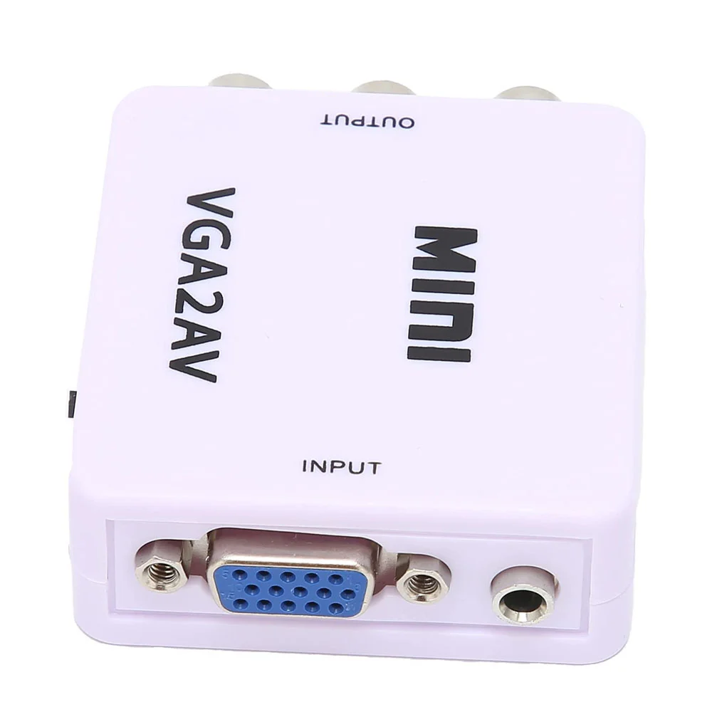 Imagem 2 de 4 do produto Adaptador Vga Para Rca Av