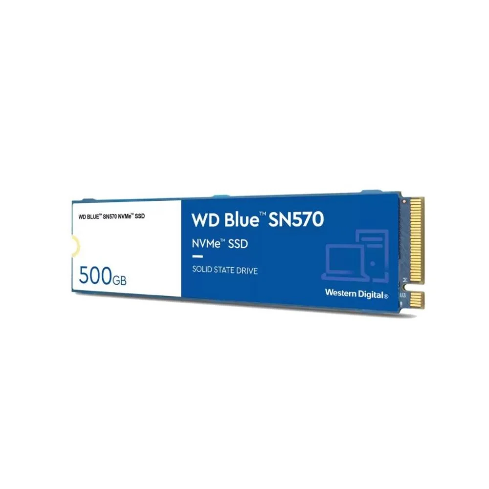 Imagem 2 de 5 do produto SSD M.2 WD Sn570 Blue, 500GB, 3300mbs.