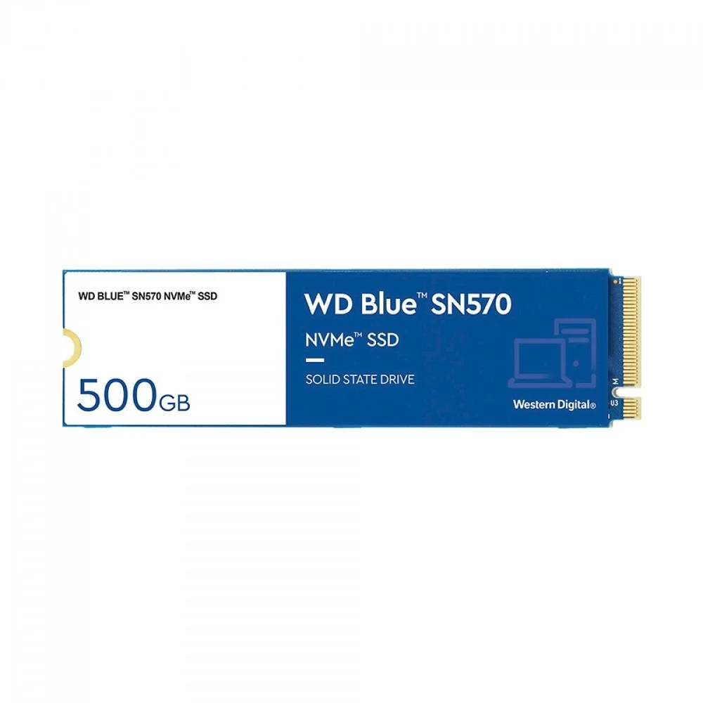 Imagem 5 de 5 do produto SSD M.2 WD Sn570 Blue, 500GB, 3300mbs.