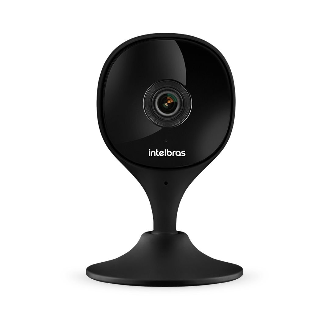 Câmera Imx C Black Intelbras, Wifi, Mibo, Full HD - Preta