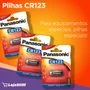 Bateria Panasonic, CR123A, 3V, 1550MAH