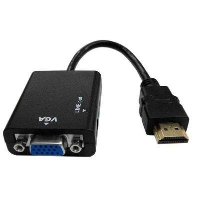 Cabo Adaptador HDMI P/ VGA Com Áudio