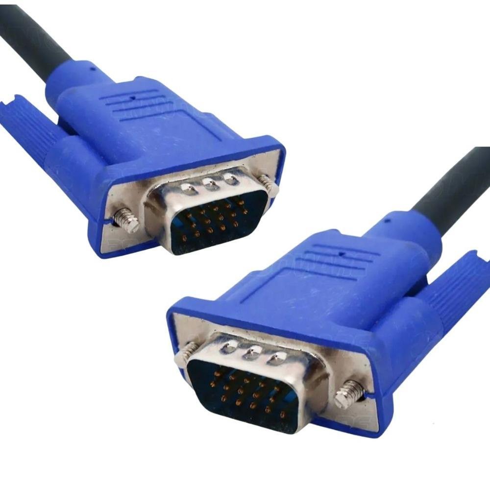 Imagem 2 de 3 do produto Cabo VGA 1.5m, Monitor, Projetor, Vídeo - Xcell
