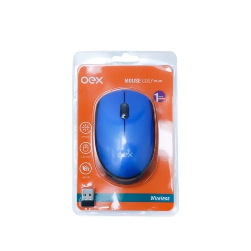 Imagem 2 de 2 do produto Mouse Cosy Ms409  Azul - Oex