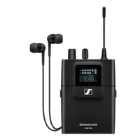 Receptor Bodypack Sennheiser Xsw Iem Ek Wireless Fone Ie 4, Cor:preto, Frequência 476-500 Mhz-xsw Iem Ek (a)