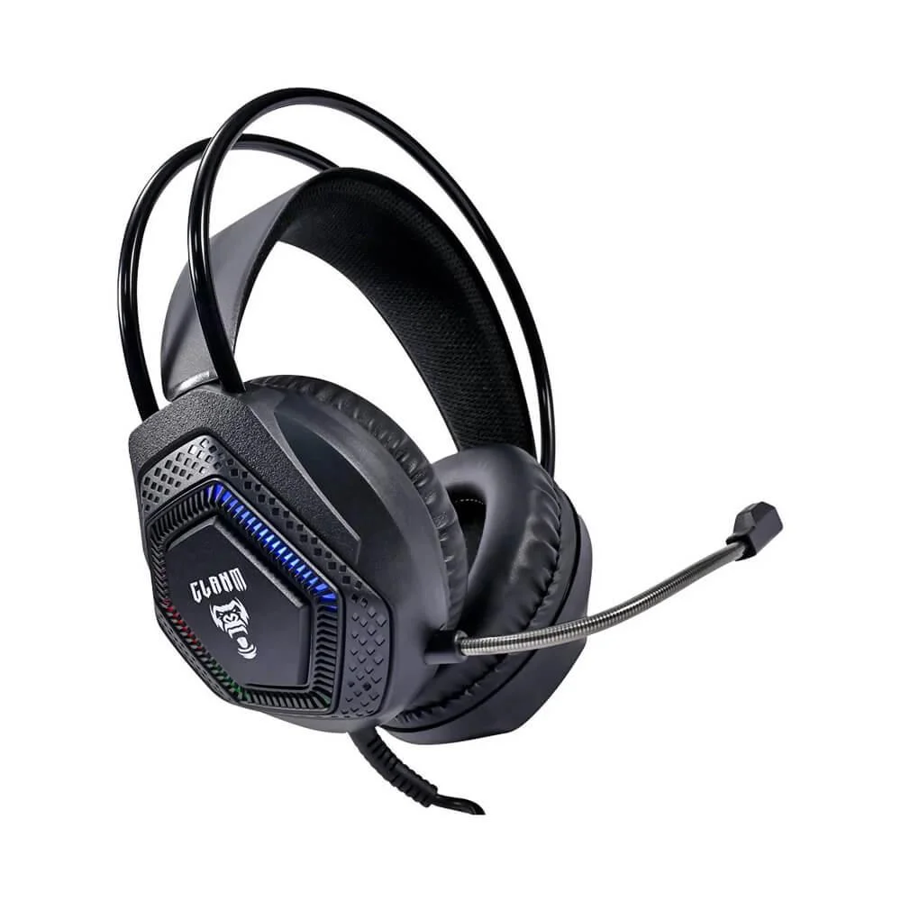 Imagem 2 de 5 do produto Fone De Ouvido Headset Clanm Gamer Jungle, Preto Rgb,Cl-hj507.