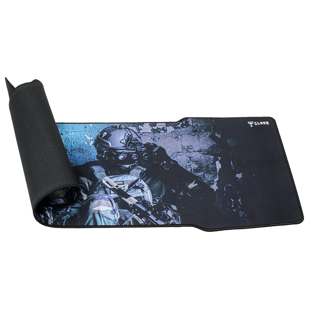 Imagem 3 de 5 do produto Mouse Pad Gamer Clanm King Cl-mpk901 Estampado 90x30.