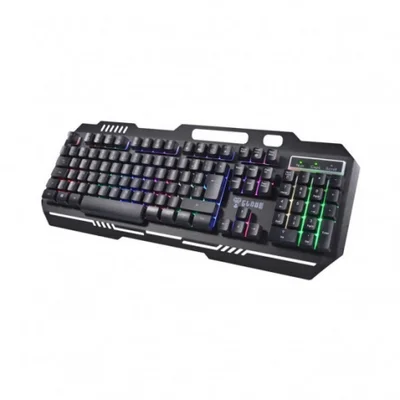 Teclado Membrana Gamer Clanm Mount Preto Cl-tm8153