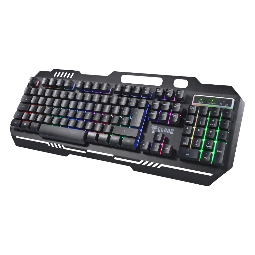Imagem 3 de 5 do produto Teclado Membrana Gamer Clanm Mount Preto Cl-tm8153