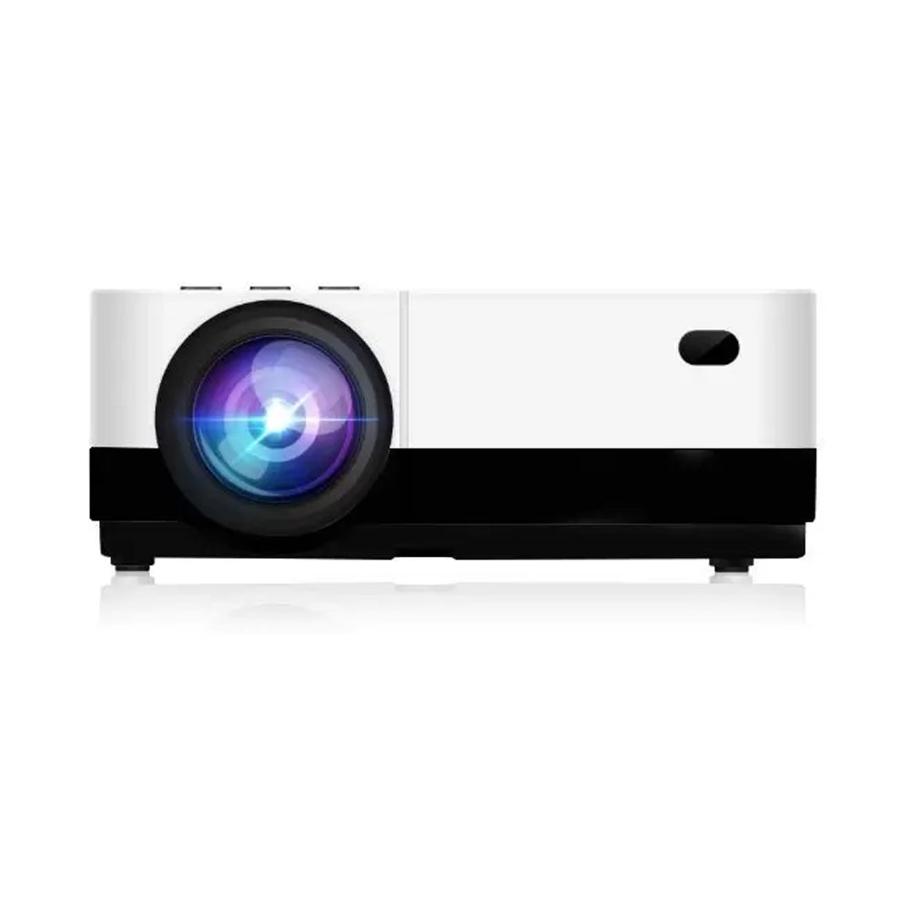 Projetor Brazilpc Bpc 720 H3a Hd 2800, Lumens Hdmi, Vga Av, Usb, Sd Card, Preto E Branco 110/220v.