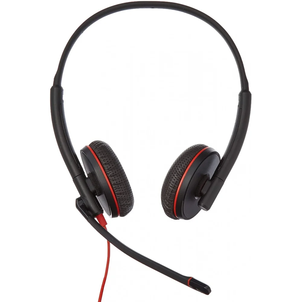 Imagem 4 de 5 do produto Blackwire Empresarial Plantronics C3225Usb-a Single, Com Cancelamento De Ruido, 209747-22.