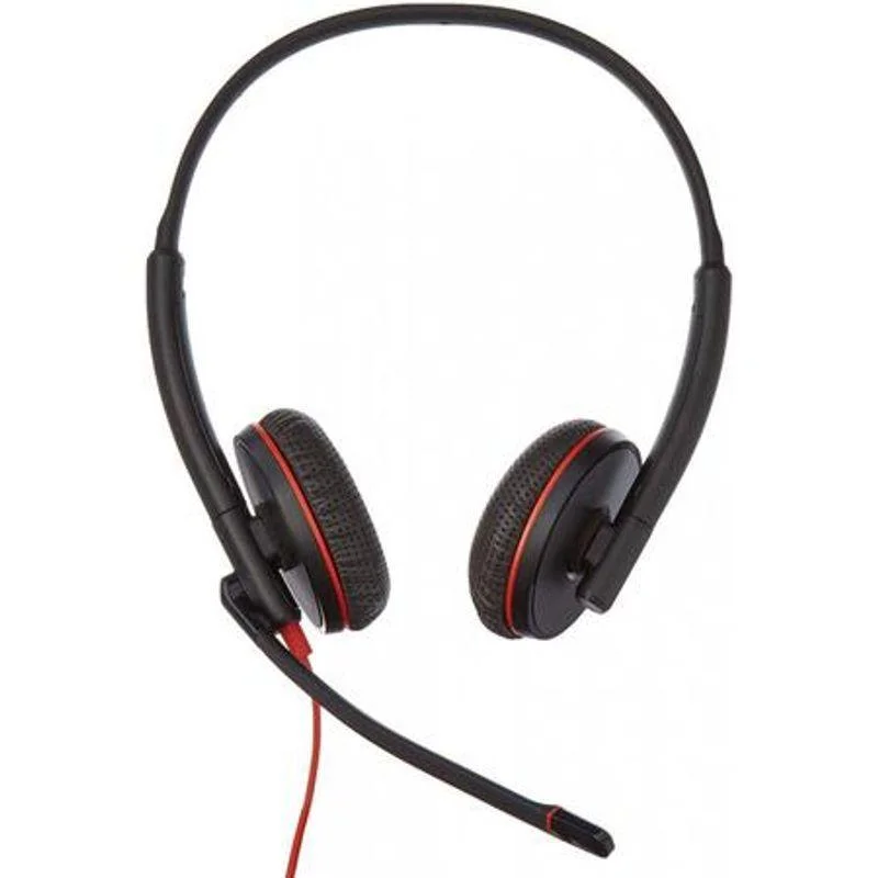 Imagem 5 de 5 do produto Blackwire Empresarial Plantronics C3225Usb-a Single, Com Cancelamento De Ruido, 209747-22.