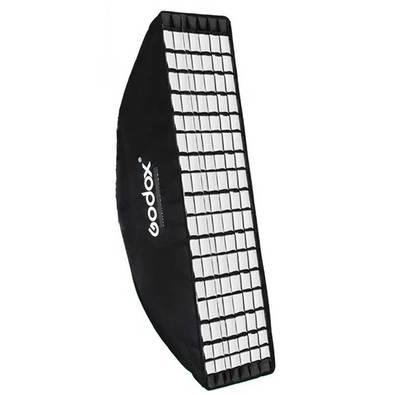 Softbox Godox SB-WB Para Flash, Com Sistema Bowen, 35x160cm, Retangular, Strip Light - Com Grid