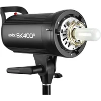 Flash Godox SK400II, Tocha, Para Estúdio Fotográfico - 110v