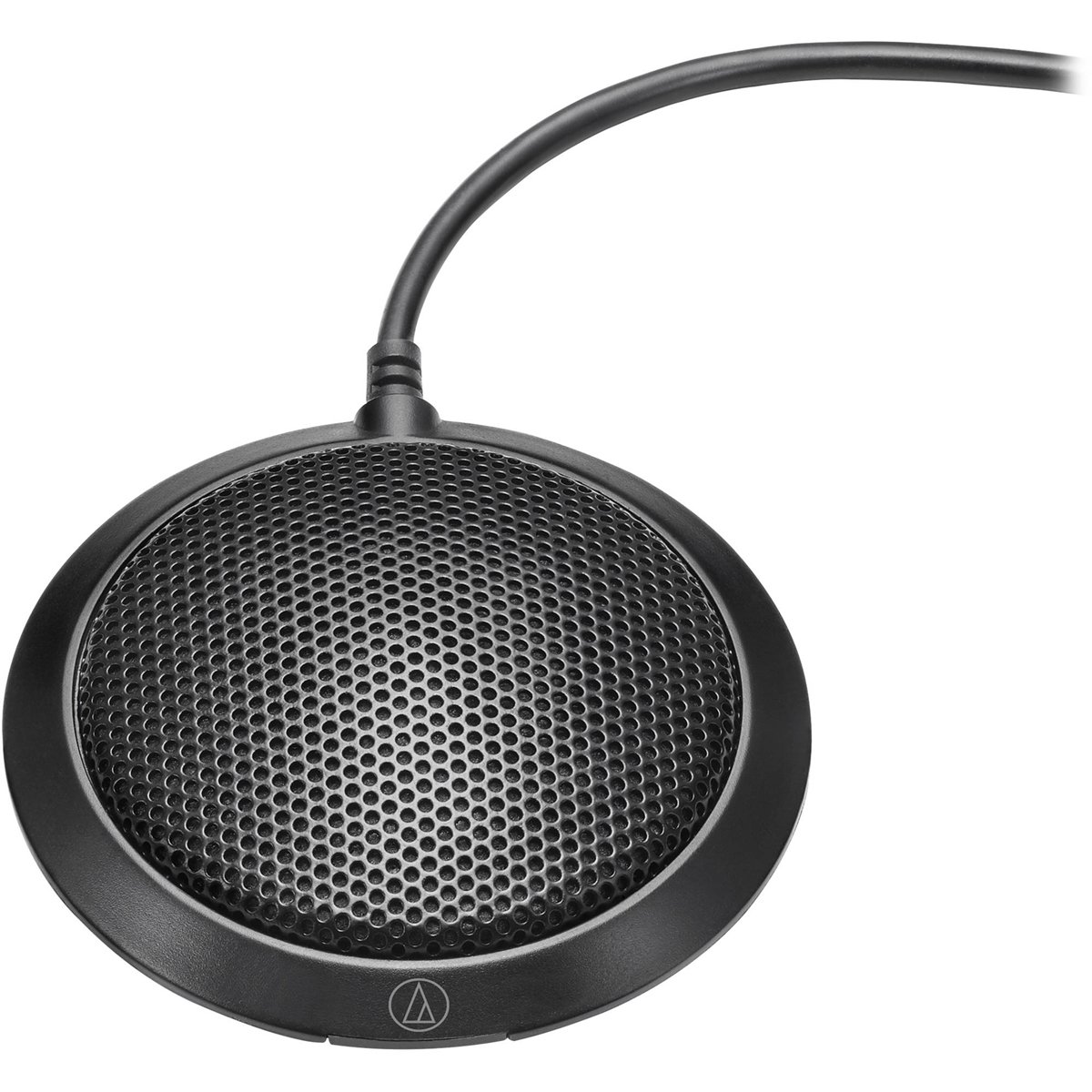 Microfone Condensador Omnidirecional De Baixo Perfil Audio-technica, Preto - Atr4697-usb