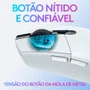 Mouse Gamer  sem fio Logitech G305 Hero Lightspeed  6 Botoes Branco