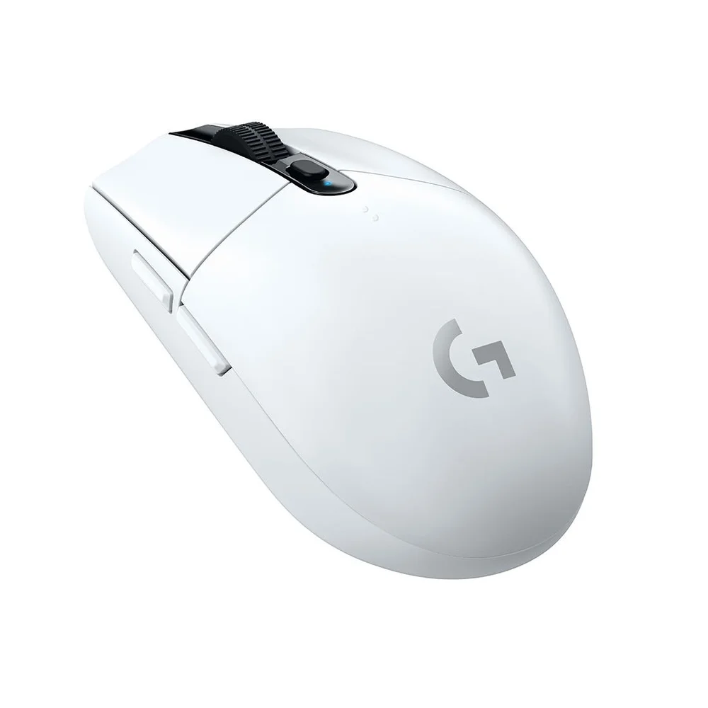 Mouse Gamer sem fio Logitech G305 Hero Lightspeed 6 Botoes Branco Mouse Gamer sem fio Logitech G305 Hero Lightspeed 6 Botoes Branco
