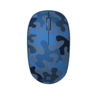Mouse Sem Fio Microsoft 8kx-00002, Bluetooth, USB, Low Energy, Azul Camuflado