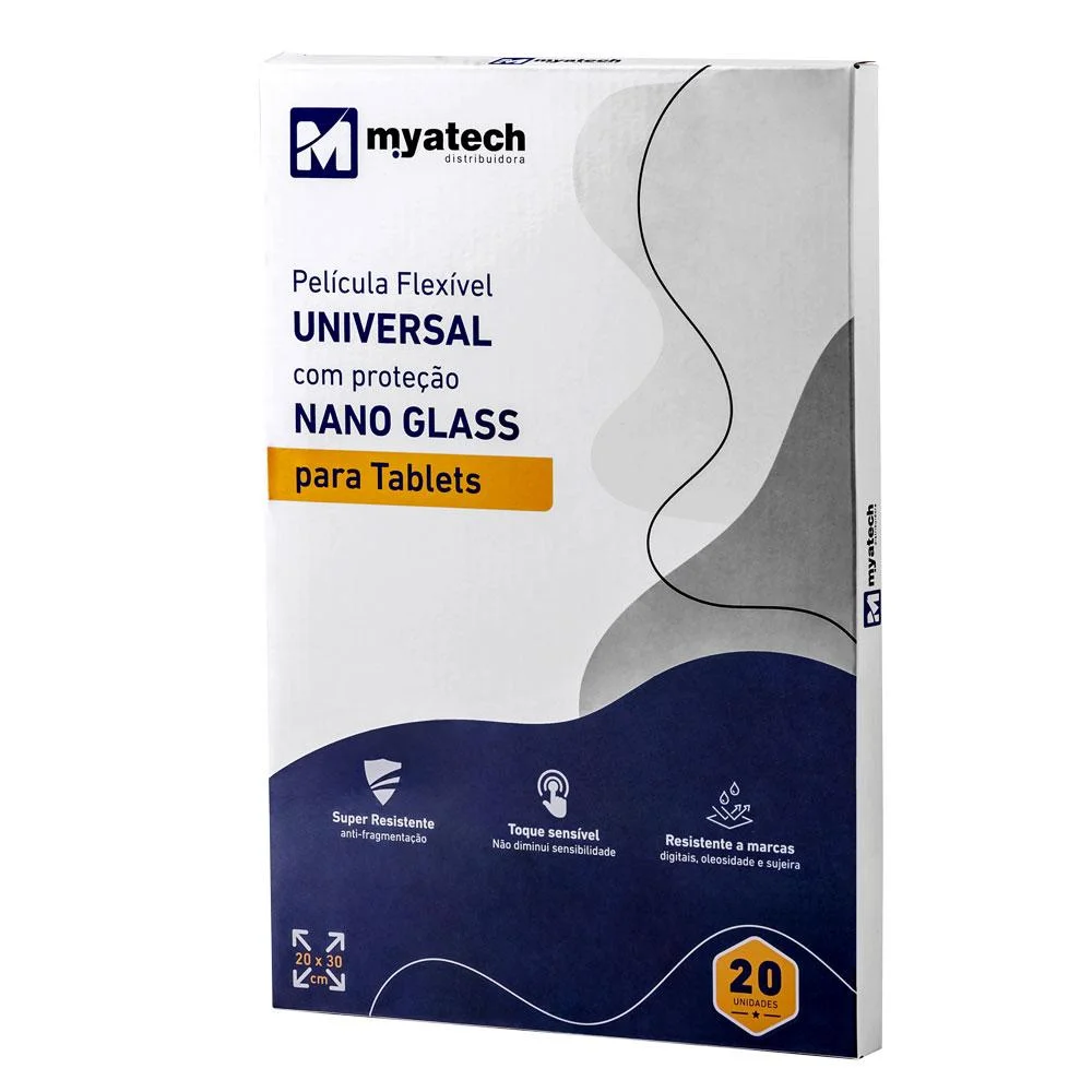 Imagem 4 de 4 do produto Kit 20 Peliculas Nano Glass Tablet P Impressora Mya003 - Myatech