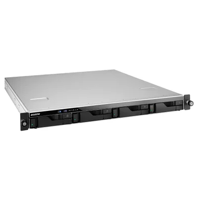 Storage Asustor Lockerstor, NAS, Intel Atom C3538 2.10GHz, 8GB DDR4 SODIMM, Rack 1U, 4 Baias - AS6504RS