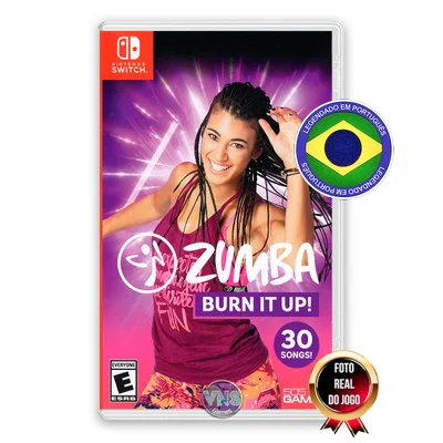 Jogo Zumba Burn It Up! - Para Nintendo Switch