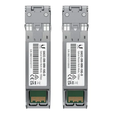 Transceiver Ubiquiti, 2 Lc, 10 Gbps,Sfp+ 10km - Uacc-om-mm-10g-d-2 — foto 4