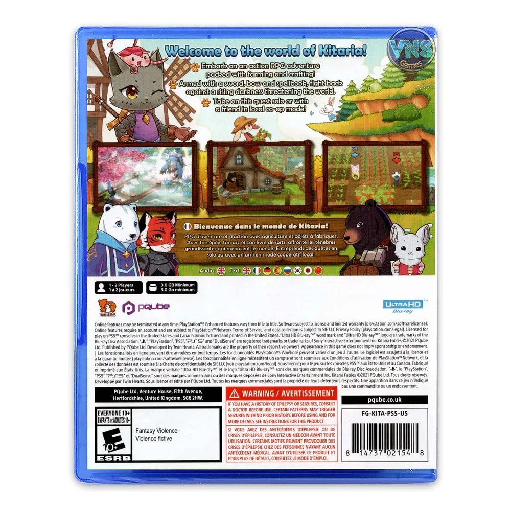 Imagem 2 de 5 do produto Jogo Kitaria Fables, Playstation 5