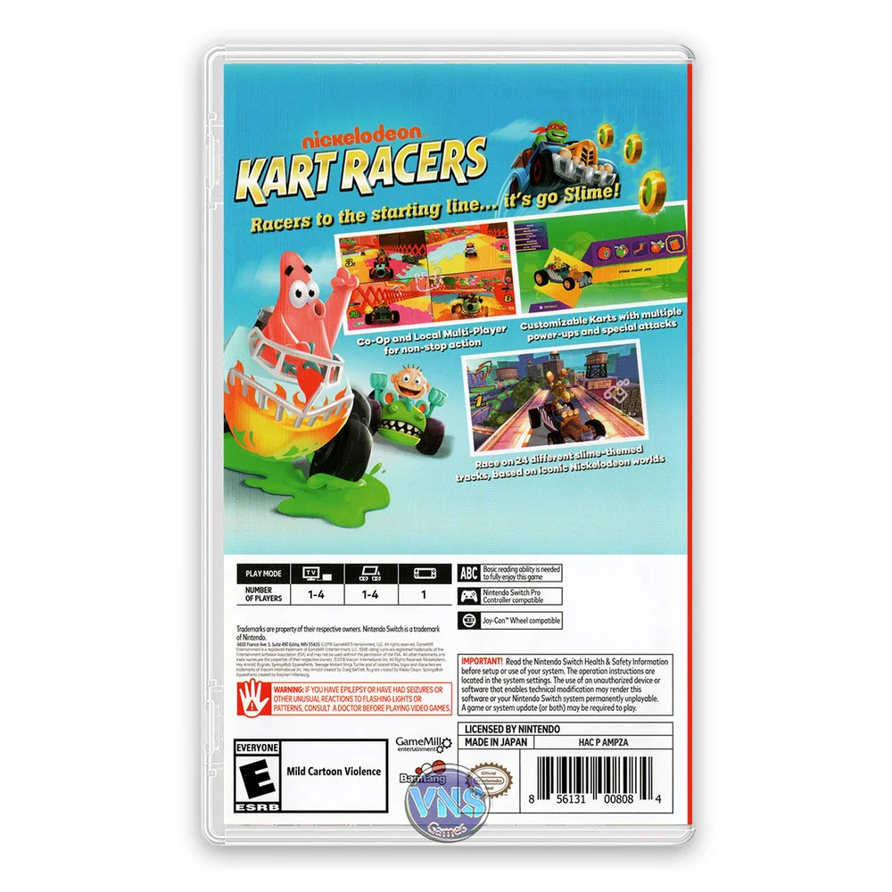 Imagem 2 de 5 do produto Nickelodeon Kart Racers - Switch