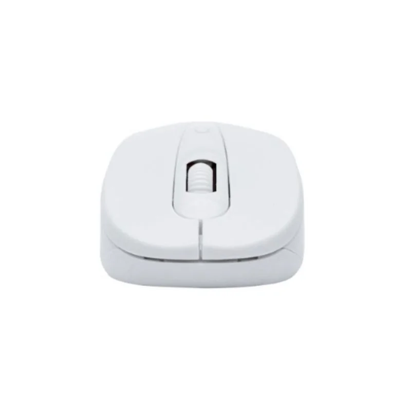 Mouse Wireless 1600 Dpi Stock Oex Ms408 Branco.