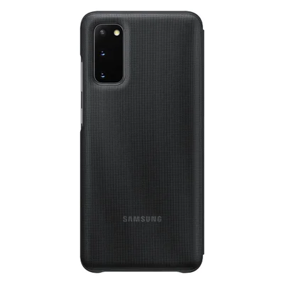 Capa Samsung Led Wallet Galaxy S20 Tela: 6.2 Pol, G980 - Preta.