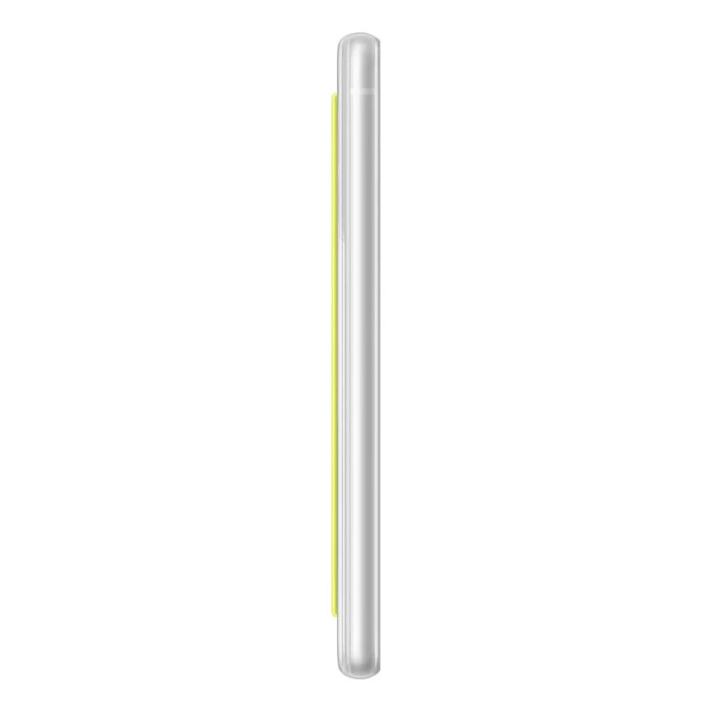 Imagem 2 de 5 do produto Capa Samsung Silicone Com Cinta Fina Galaxy S21 Fe Tela: 6.4 Pol,G990 - Branca.