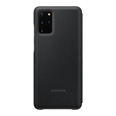 Capa Samsung Led Wallet Galaxy S20 Plus.Tela,6.7 PolG985 - Preto.