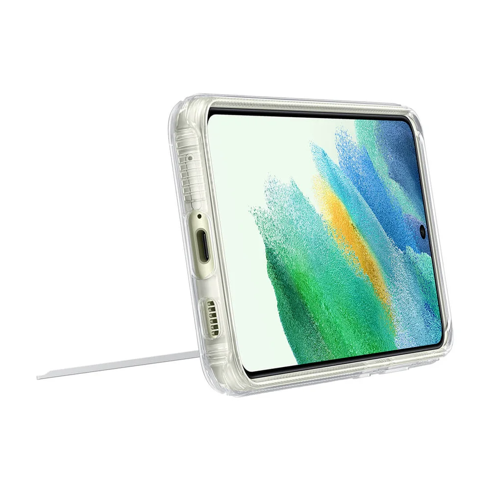 Imagem 3 de 5 do produto Capa Samsung Galaxy S21 Fe, 6.4 Pol Clear Standing, G990